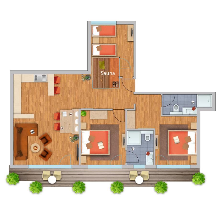 Appartement Residenz Fliana Deluxe à Mathon Extérieur photo