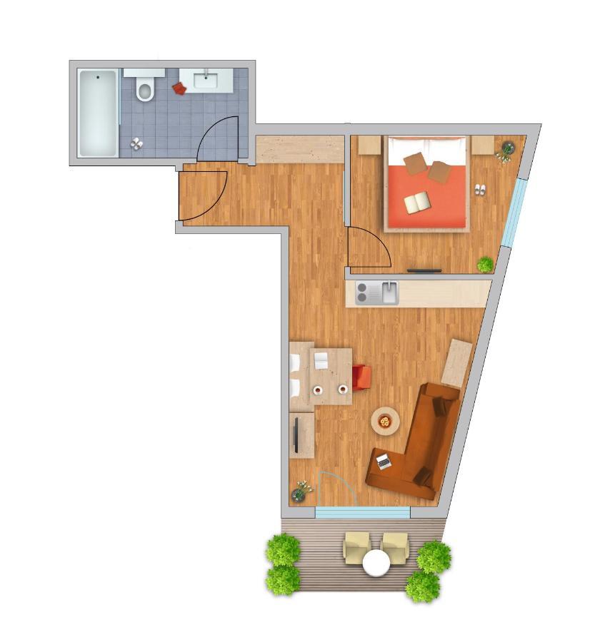 Appartement Residenz Fliana Deluxe à Mathon Extérieur photo
